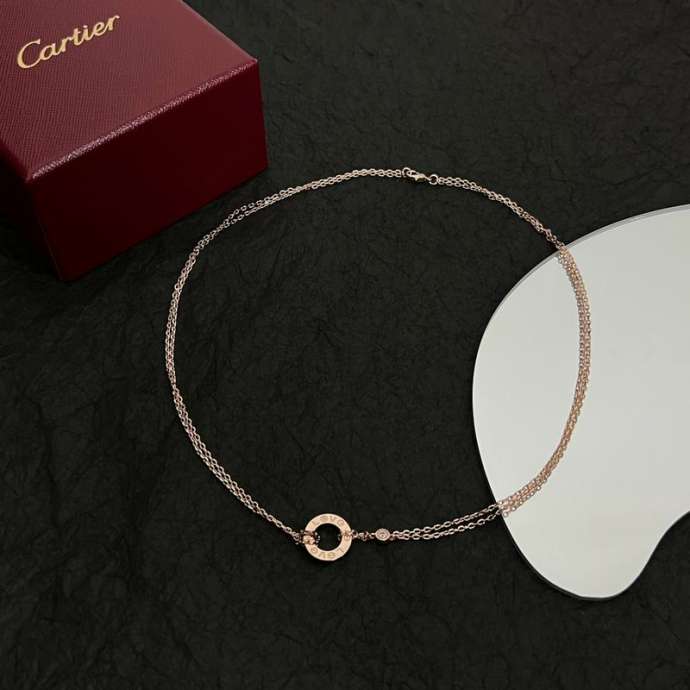 Cartier Necklace _SKUCartiernecklace3colors10lyx161478